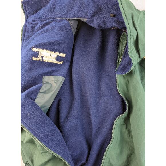 Vintage Hartwell Viasport Full Zip Jacket Size XL UAW Chrysler Plant Green - Picture 11 of 12